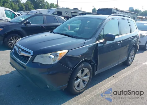 2014 Subaru Forester 2.5I Limited из США, поврежденный, VIN JF2SJAHC7EH496628